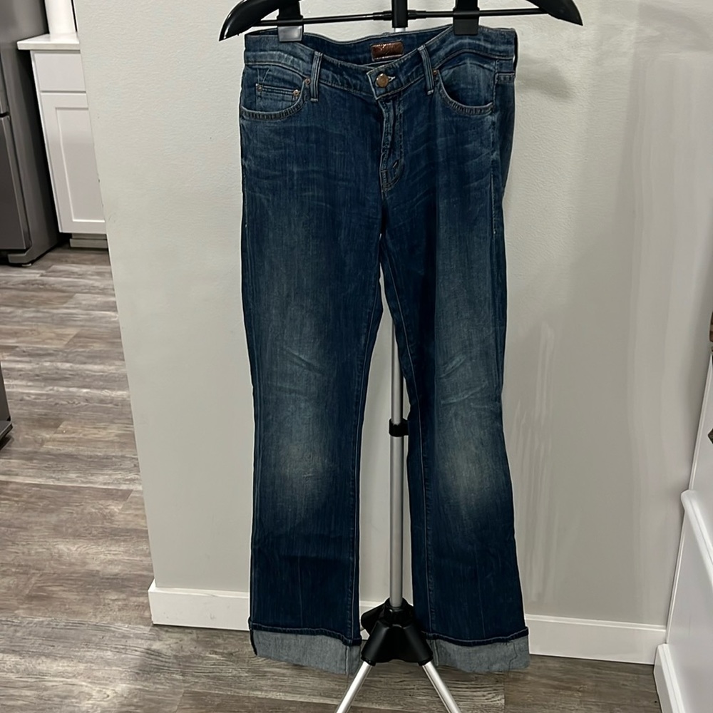 Mother denim. Size 27 dark wash color: Deja Vu
